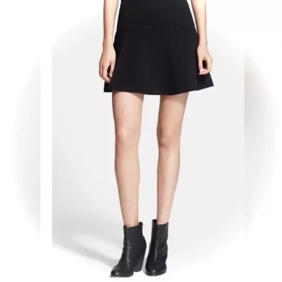 Rag & Bone Isla Knot Fit & Flare Skater Sweater Mini Skirt Size Medium - Picture 2 of 12